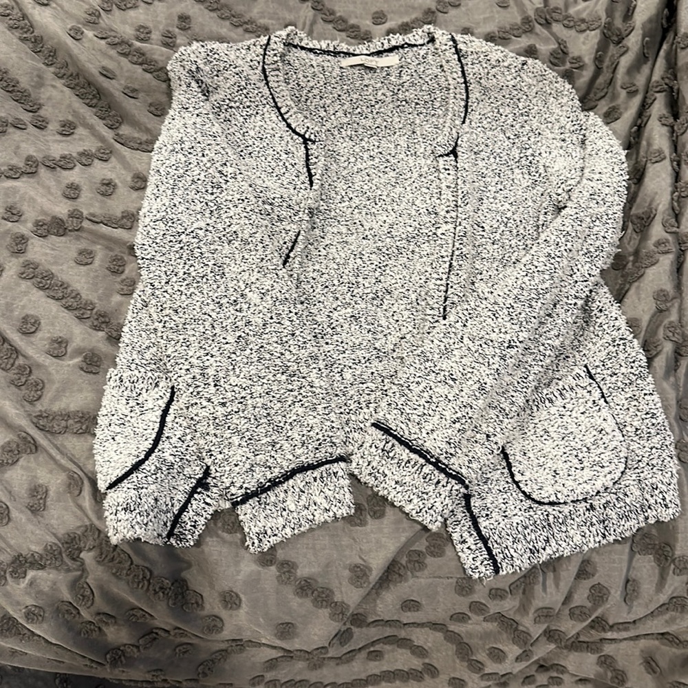 Loft tweed cardigan Sz M